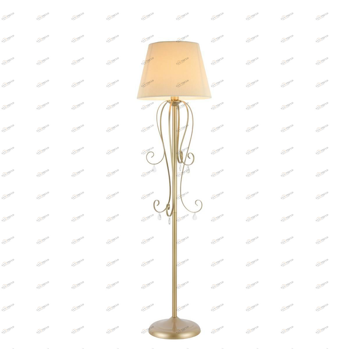 Торшер с абажуром белый Azzurro SL177.205.01 ST LUCE AZZURRO 00-3908894 Белый 