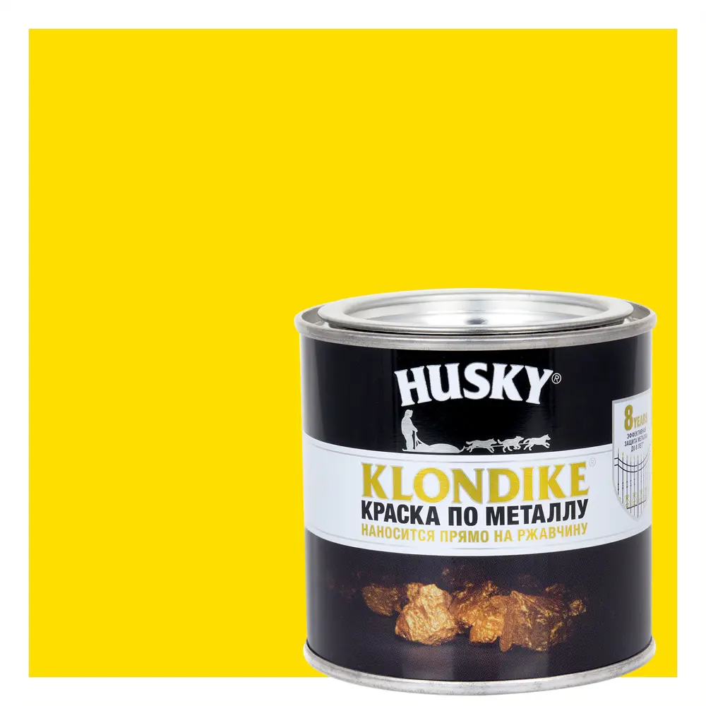Антикоррозионная краска Husky Klondike для металла 0,25 л 84391754