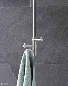 T3-B Полотенцедержатель для потолочного крепления с вращающимся крючком. PHOS