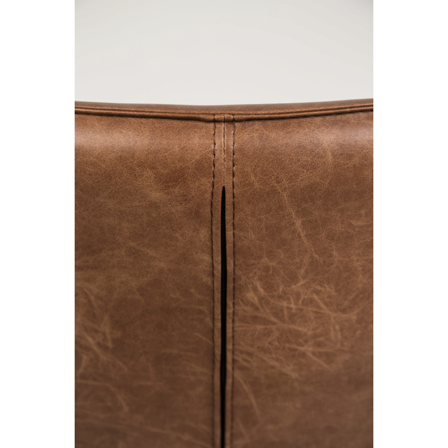 Лаунж кресло Bon коричневое White Label Living 3100040 - Вид №10