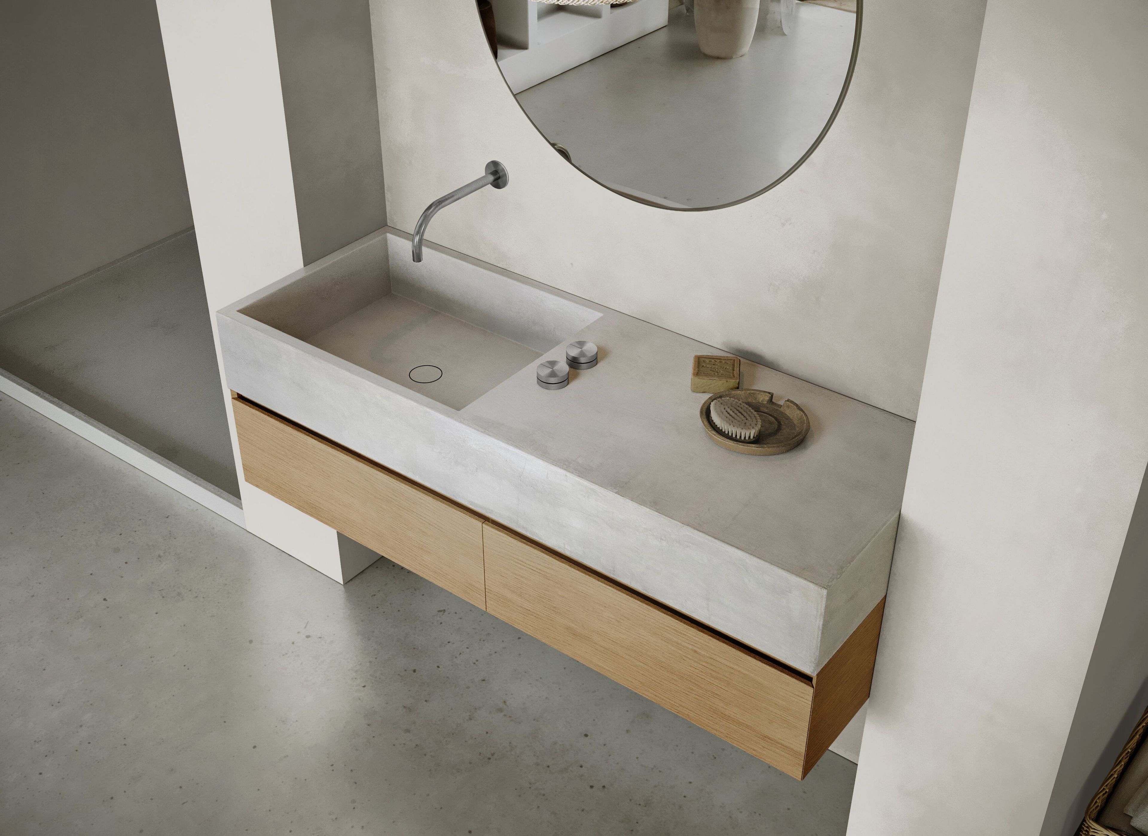 Прямоугольный подвесной одиночный умывальник COCOON Maison ARCH-00045271 - Вид №13