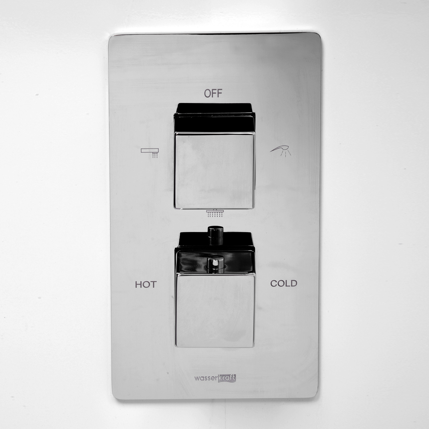 1544 Thermo АIme Термостатический смеситель для ванны и душа WasserKRAFT Alme 1500 