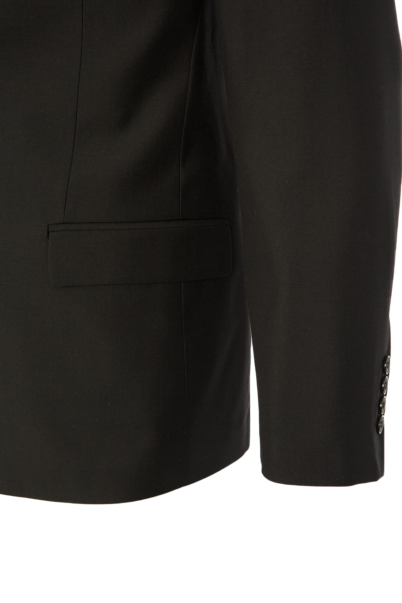 69714 Пиджак мужской slim fit  black El-Risto  Одежда для охранных структур  размер 50/176  - Вид №3