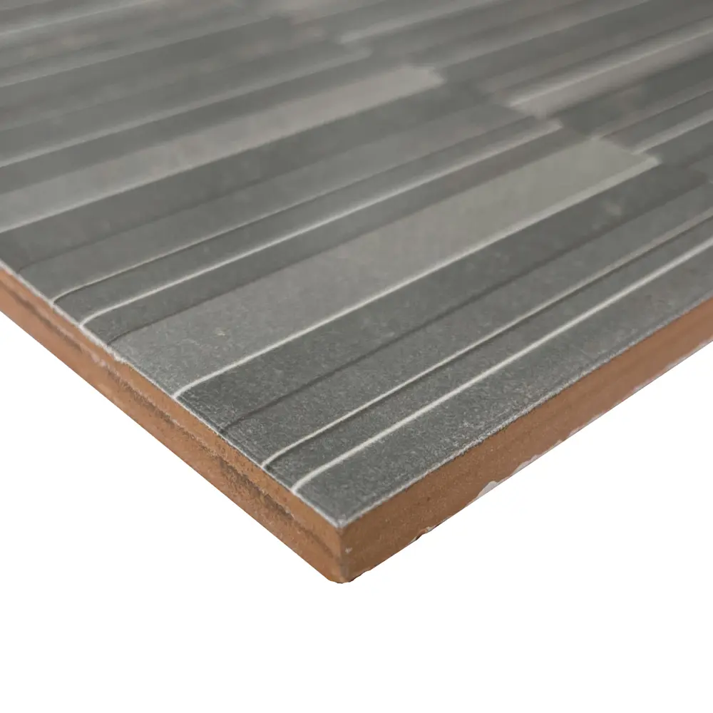 Настенная плитка KREAFORTA Mersey Dark 20x40 см 1.62 м² матовая цвет графит 89413667 STLM-2013287 - Вид №3