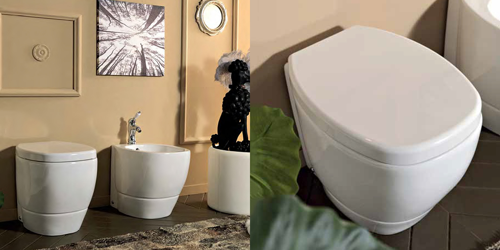 CERWVAST Компакт унитаз с бачком Белый Eurodesign WIND Италия - Вид №1