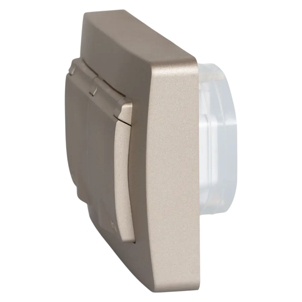 Розетка двойная встраиваемая Systeme Electric Blanca 16 А IP44 цвет титановый STLM-2083174 - Вид №3
