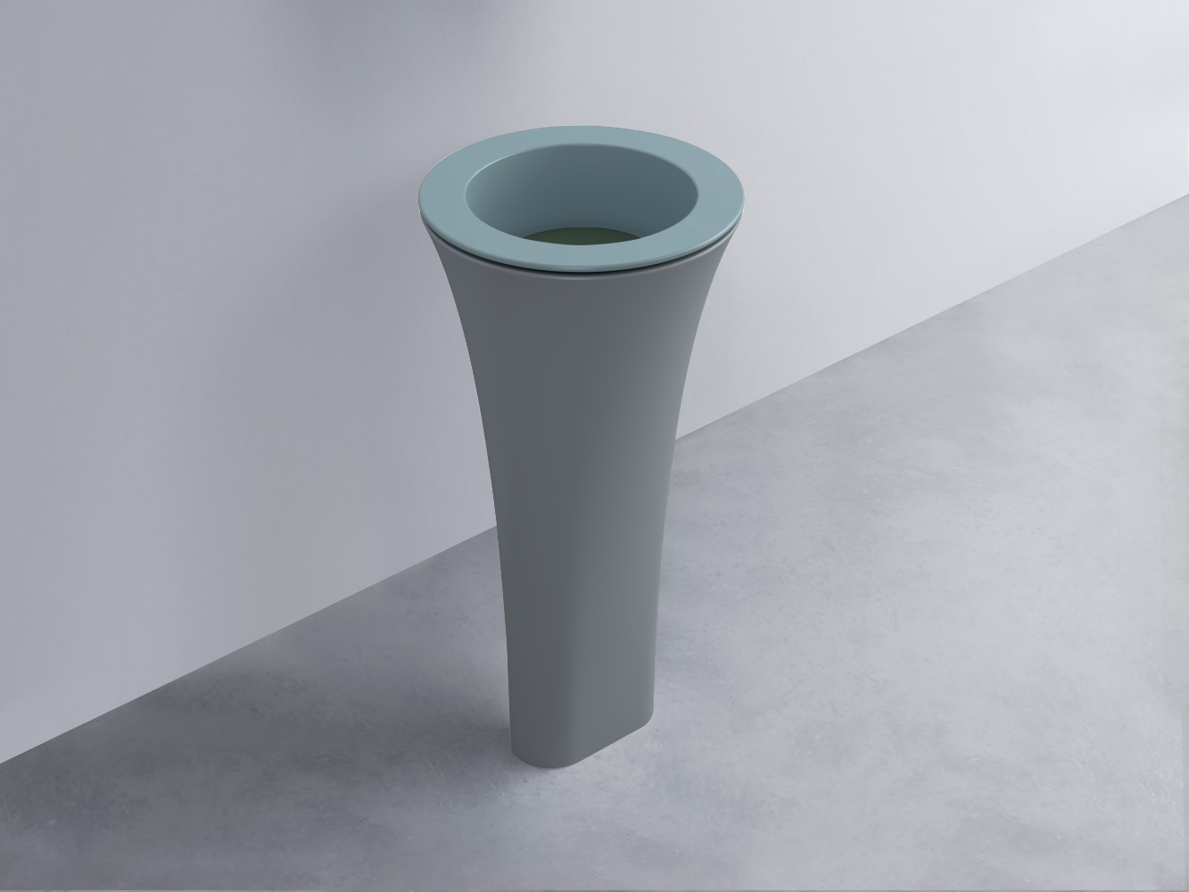 AMLA45-PL+AMPILT-MU+AMCOLT-BR Раковина Amedeo Tondo отдельностоящая cielo Enjoy + Amedeo Ceramica Cielo