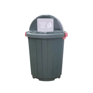 Мусорный бак 105 л полипропилен цвет зеленый