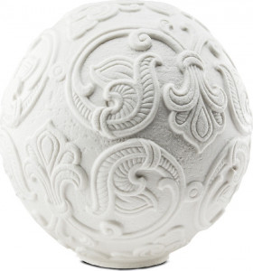 10647244 RUPOR manufactory Ваза Rupor Шар 23см, белый, фарфор Фарфор