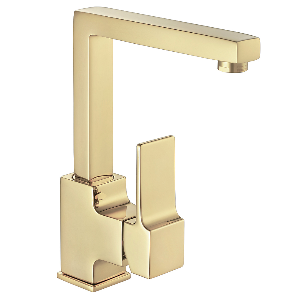 102818002  Смеситель для мойки Caro - золотой вид Eca 