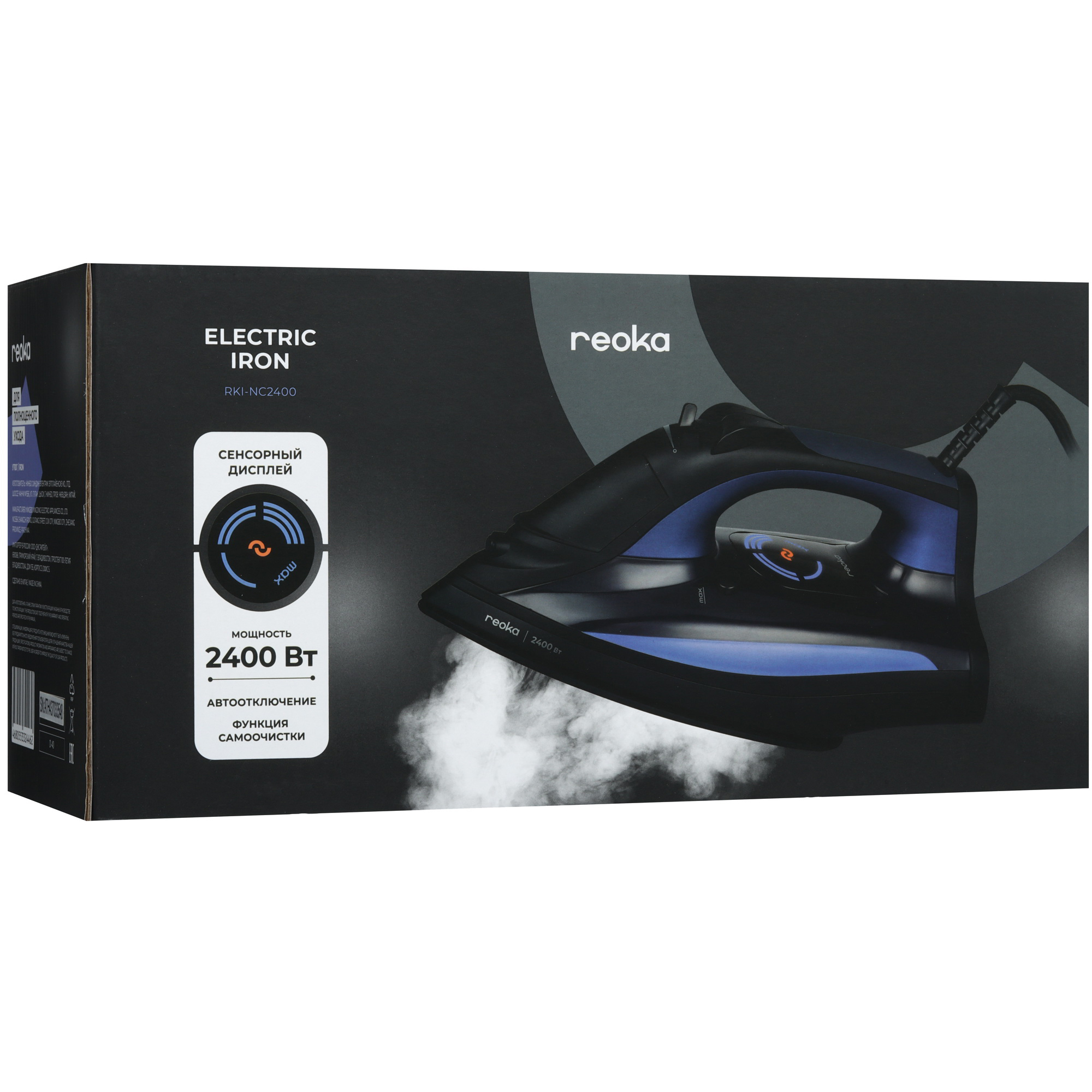 9162097 Утюг Reoka RKI-NC2400 синий STDN-0022356 - Вид №10