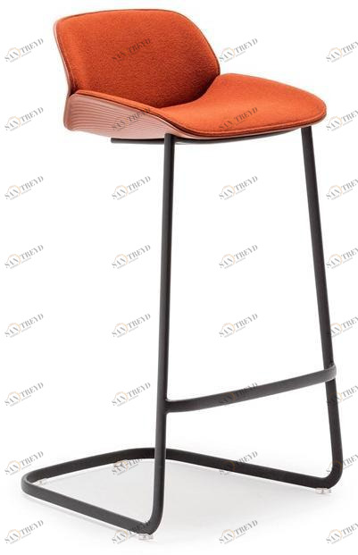 Andreu World Стул высокий консольный со спинкой Nuez Bq2777