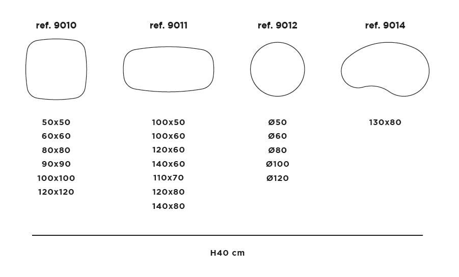 Низкий садовый столик MUSOLA Nansa ARCH-00103519 - Вид №3