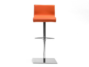 Высокий поворотный стул со спинкой