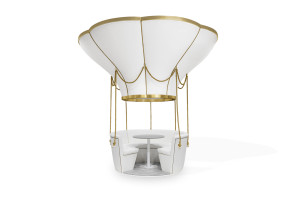 CIST803 Детский обеденный столик Фэнтези Воздушный Шар