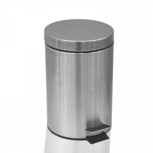 Ведро для мусора 8л. хром Н105 (Z)