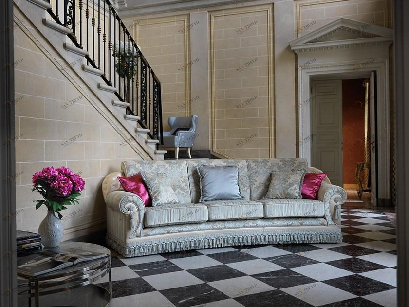 Domingo Salotti 3-х местный тканевый диван Alonso sun-id-1475504