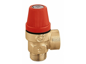 Обычный предохранительный клапан с соединениями между мужчинами и женщинами