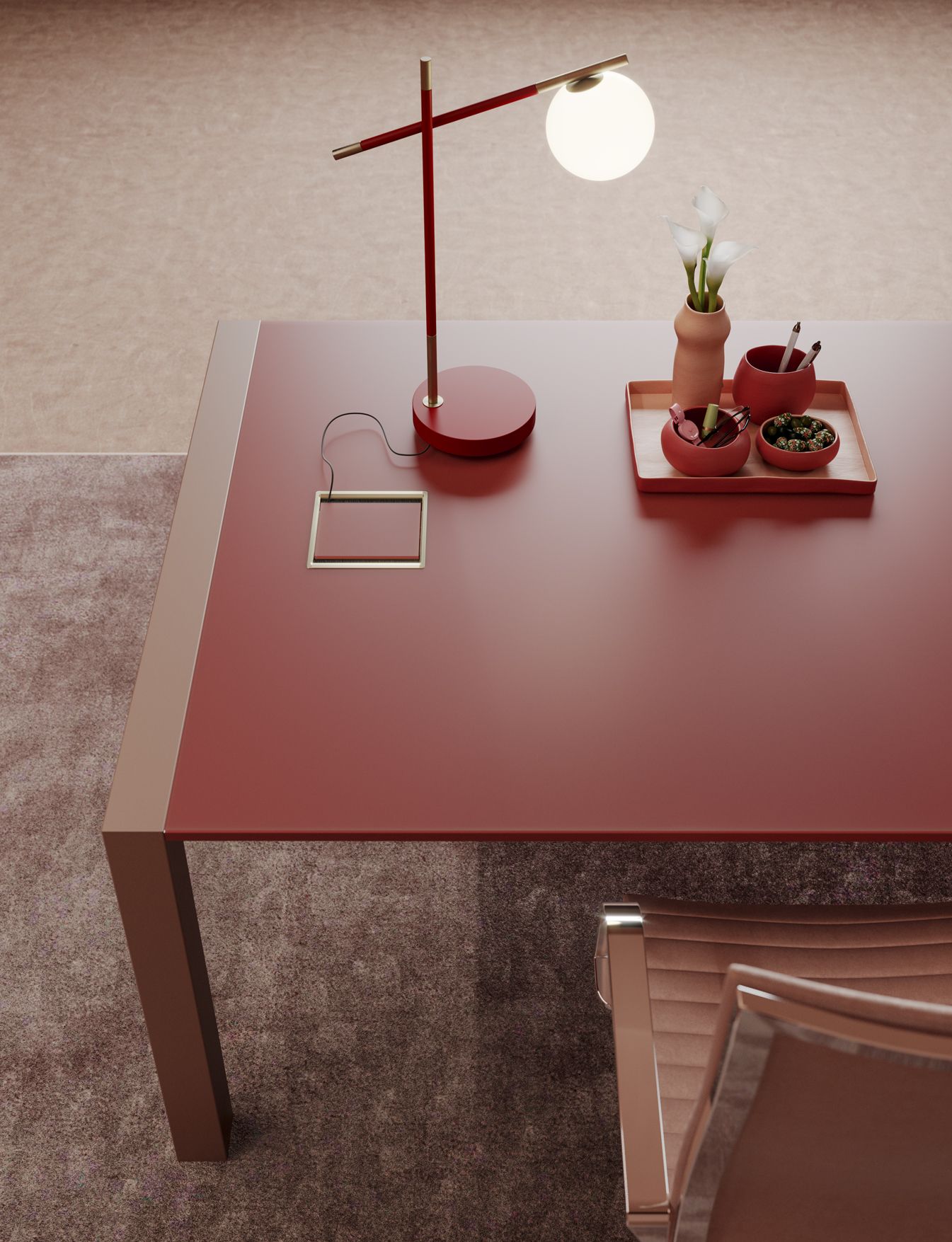 Прямоугольный рабочий стол PROF Extralight ARCH-00047652 - Вид №5