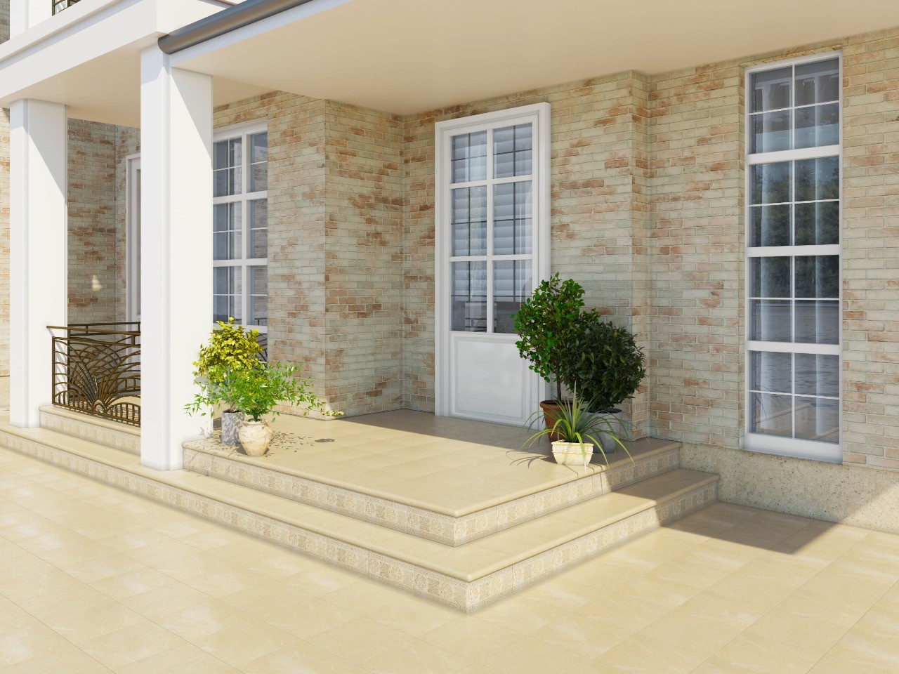 Элегантные ступени Exagres Stone – атмосфера натурального камня STP-ST622 INCOLOR - Вид №2