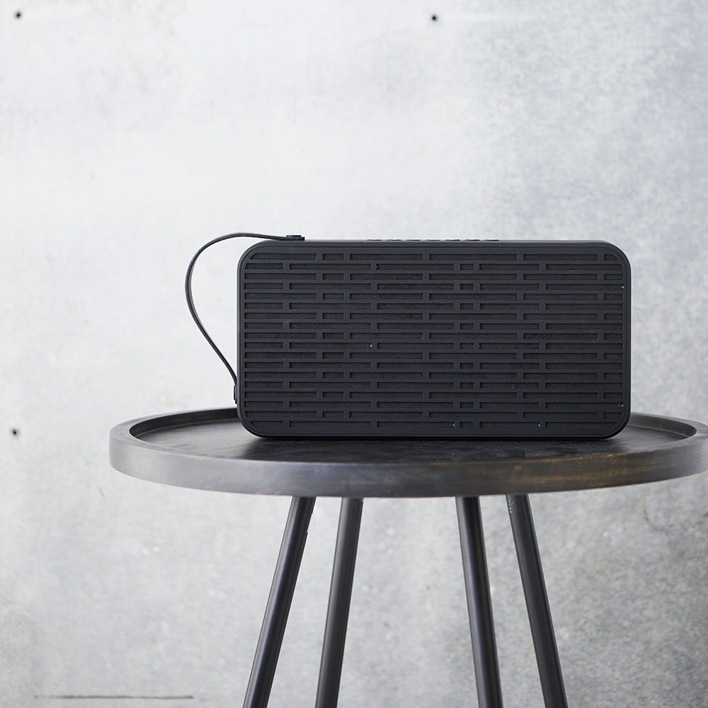 Колонка беспроводная с ремешком aSOUND чёрная KREAFUNK KFSC12 - Вид №4