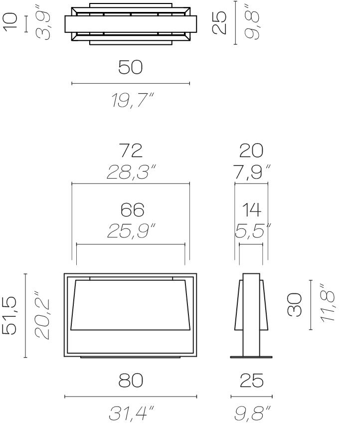 Contardi Настольная лампа из дуба Frame sun-id-1346768 - Вид №10