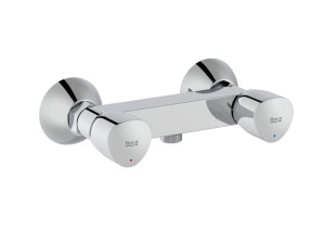 Открытый смеситель для душа с отдельными розетками