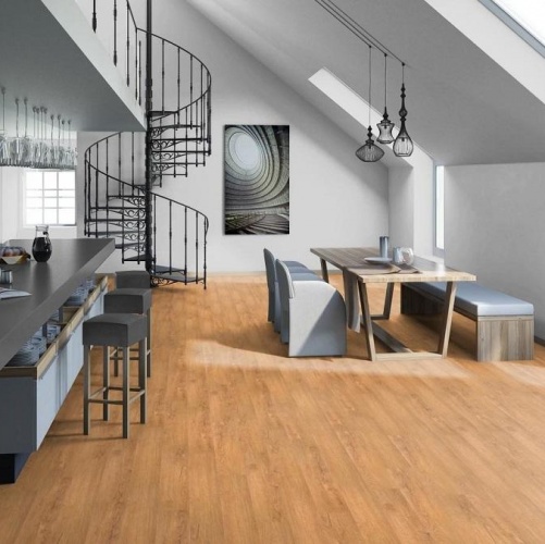 Виниловый ламинат Tarkett New Age Soul Дуб с брашью (Текстурированная) 914,4х152,4/101,6 мм 1000901211 - Вид №1