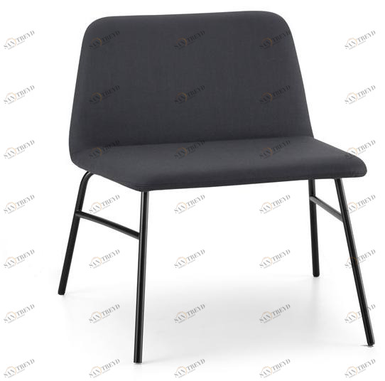 TrabA' Кресло из ткани Bardot 0035-met-tu