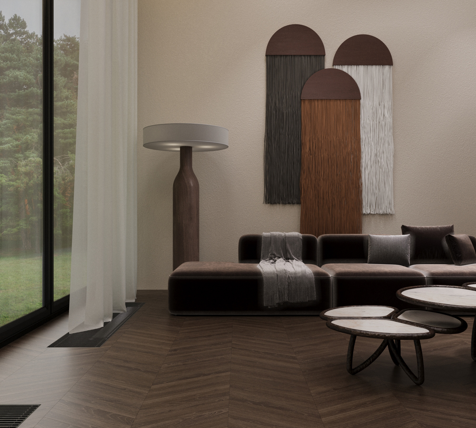 Керамогранит ALDER WALNUT 8х45 Creanza CH-RT01  - Вид №3