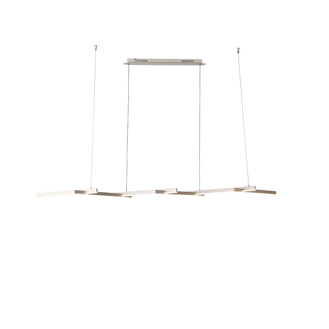 Подвесной светильник металлический белый ST Luce Basoni SL394.503.06 ST LUCE ДИЗАЙНЕРСКИЕ, BASONI 00-3890097 Белый  - Вид №2