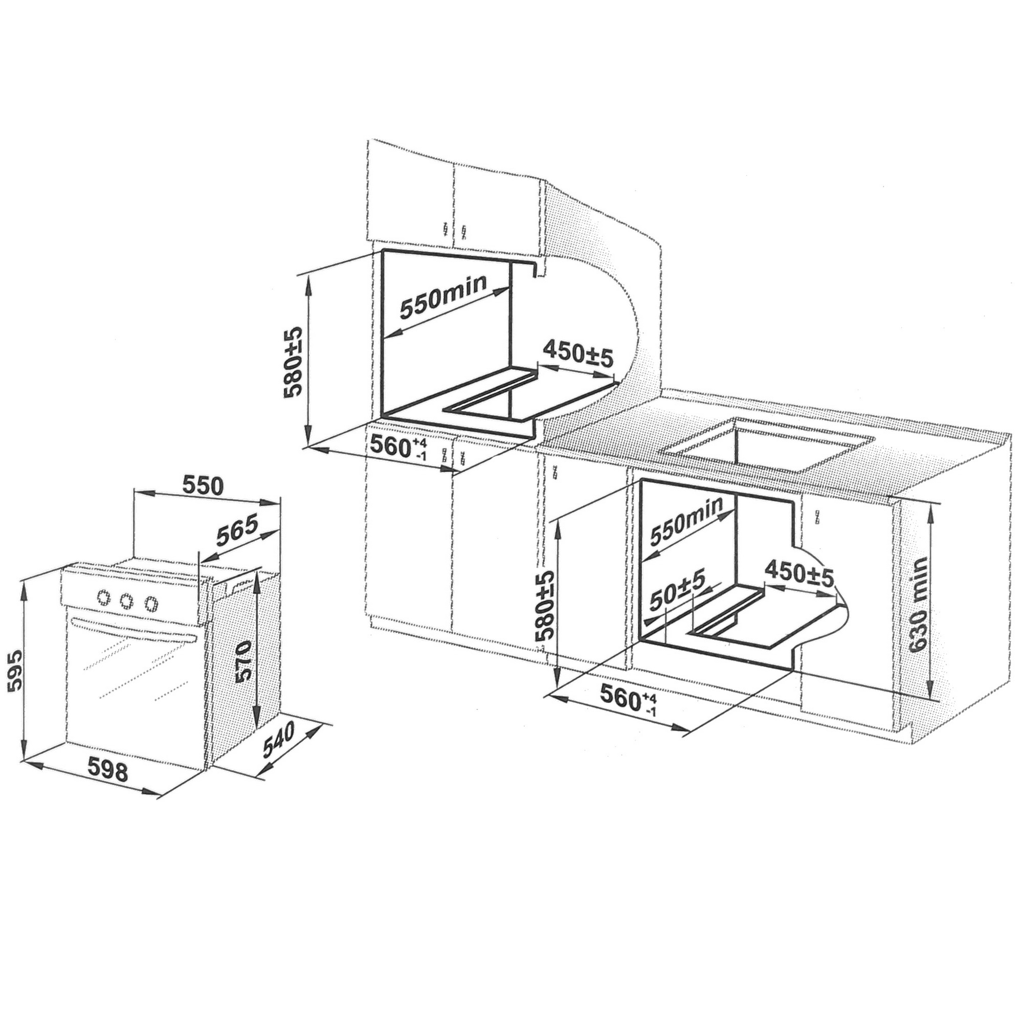 1611465 Газовый духовой шкаф Gefest ДГЭ 621-01 К47 STDN-0024718 - Вид №8