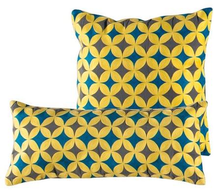 Toulemonde Bochart Прямоугольная подушка с рисунком Cuscini sun-id-1484257 - Вид №3