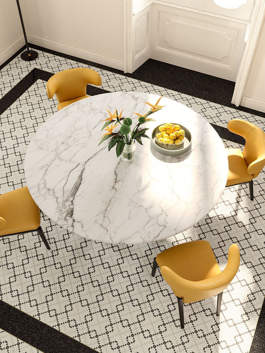 Мраморный обеденный стол Poltrona Frau коллекция-столы и стулья ARCH-00111210 - Вид №4