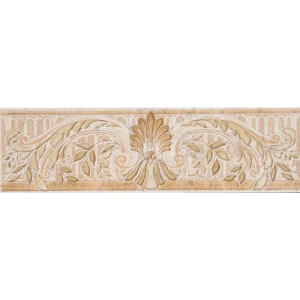 Бордюр Kerama Marazzi «Травертин-Скульптура» 20х5.7 см цвет бежевый 15058897 STLM-2146107