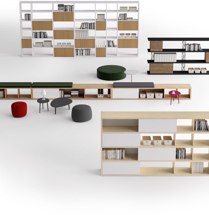 Sinetica Книжный шкаф open office из дерева Abacus sun-id-1383536 - Вид №13