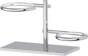 DOM 004 Держатель стакана/дозатора жидкого мыла и мыльницы настольный ELLUX Domino