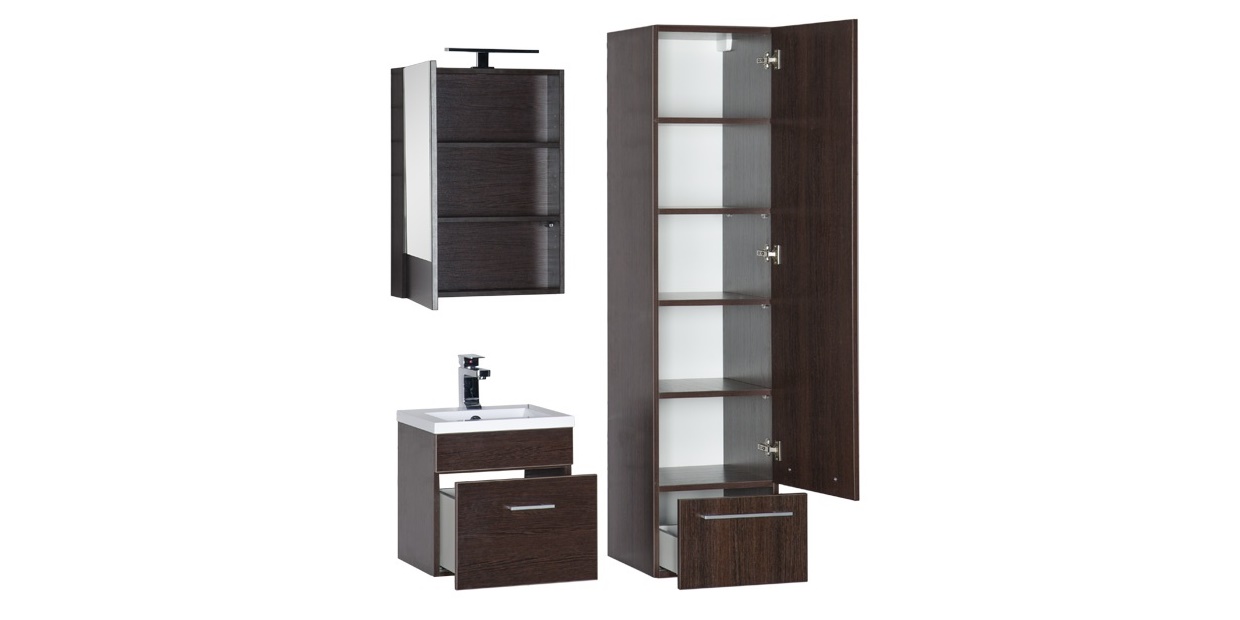 Комплект мебели Aquanet Нота 50 венге 00178818 - Вид №2