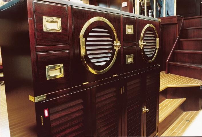 Caroti Деревянная барная стойка  706  - Вид №3