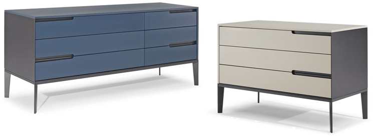 Natuzzi Лакированный комод со встроенными ручками Mondrian sun-id-1450170 - Вид №3