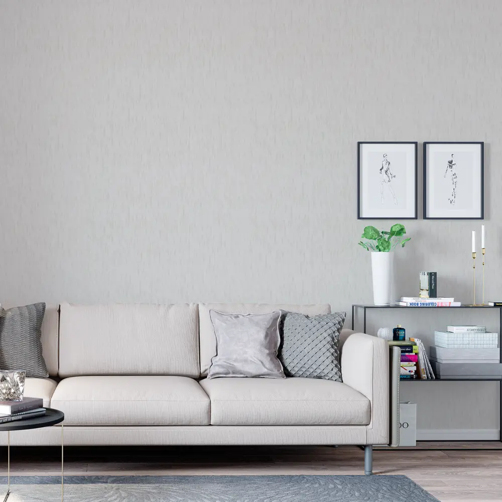 Обои флизелиновые Palitra Home Udachno белые абстрактные 1.06 м 89427236 STLM-1568797 - Вид №4