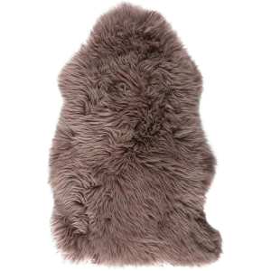 Шкура овечья одинарная 55x95 см цвет маренго 11600124 STLM-2175435