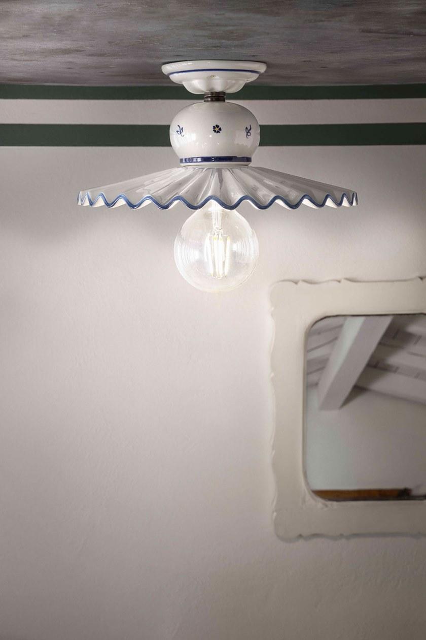 FERROLUCE Керамический потолочный светильник Roma C375/6/7 - Вид №3