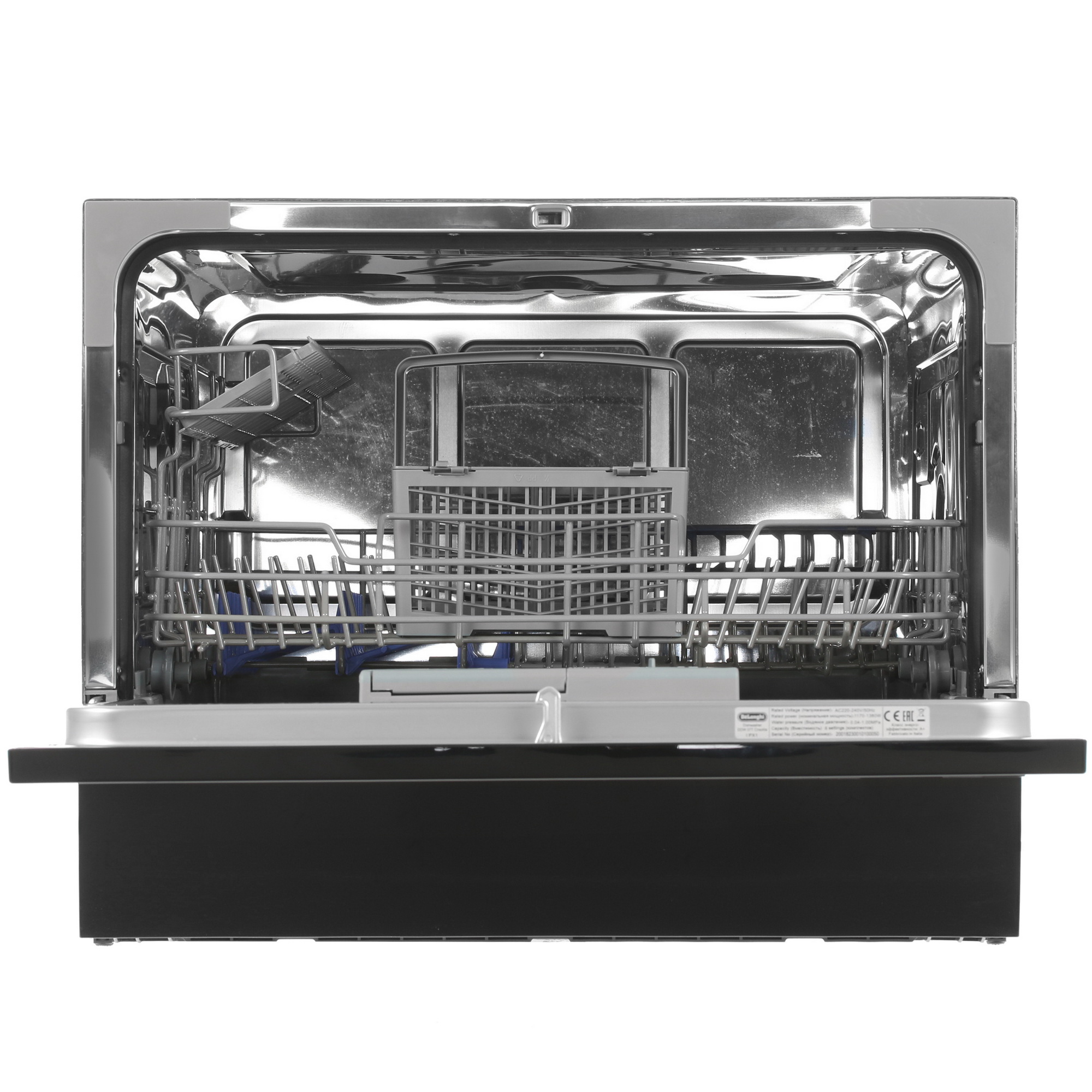 8145557 Посудомоечная машина DeLonghi DDW07T Crisolita черный STDN-0110361 - Вид №5