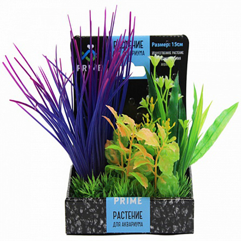 ПР0052005 Набор пластиковых растений 15см PRIME 