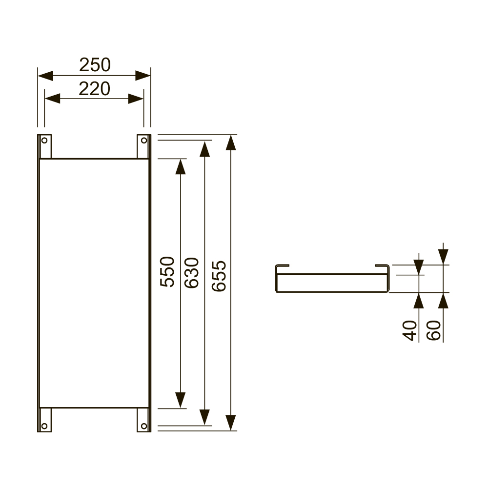9042003 Принадлежности Tece TECEprofil - Вид №1