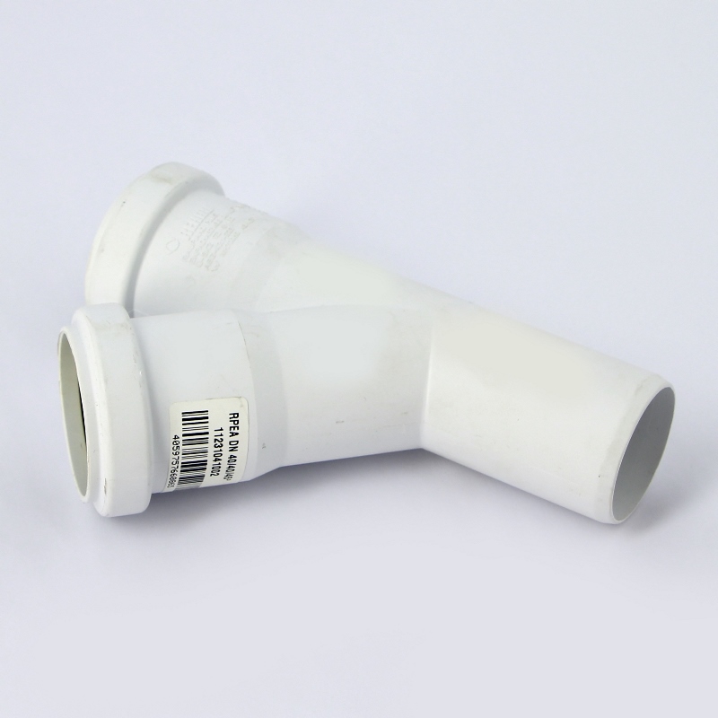 Тройник RAUPIANO PLUS Rehau 40/40 x 45" 123104 - Вид №1