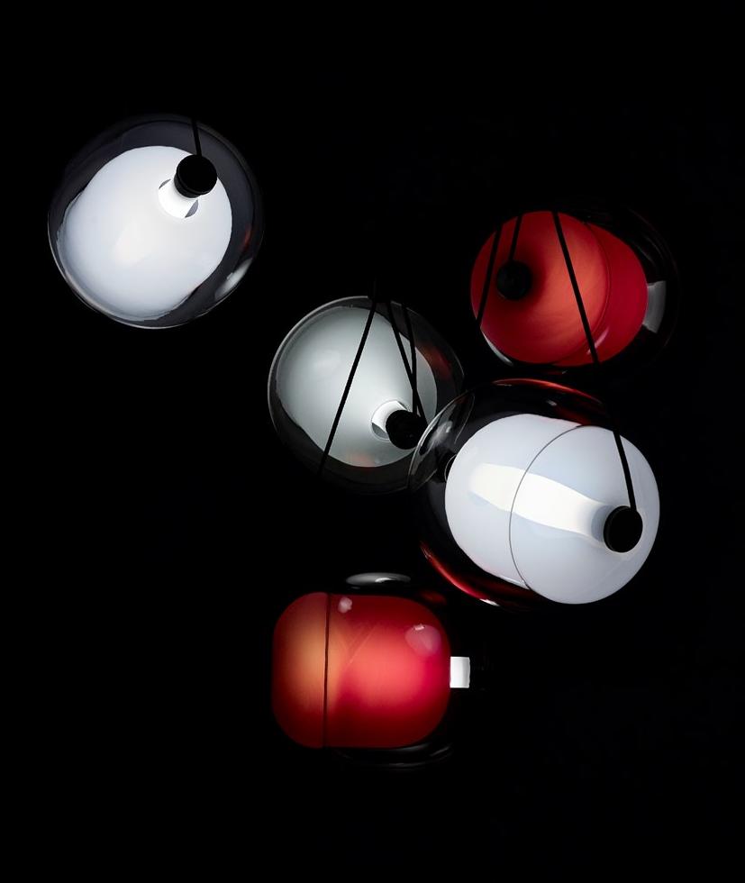 BROKIS Светодиодная подвесная лампа из дутого стекла Capsula Pc966; pc937; pc943 - Вид №19