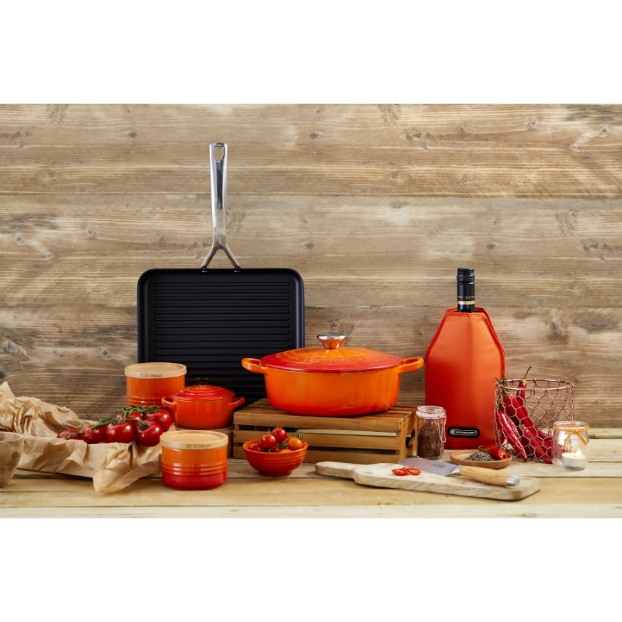 Утятница чугунная Le Creuset, Ø29 см, оранжевая 21178290902430 - Вид №1