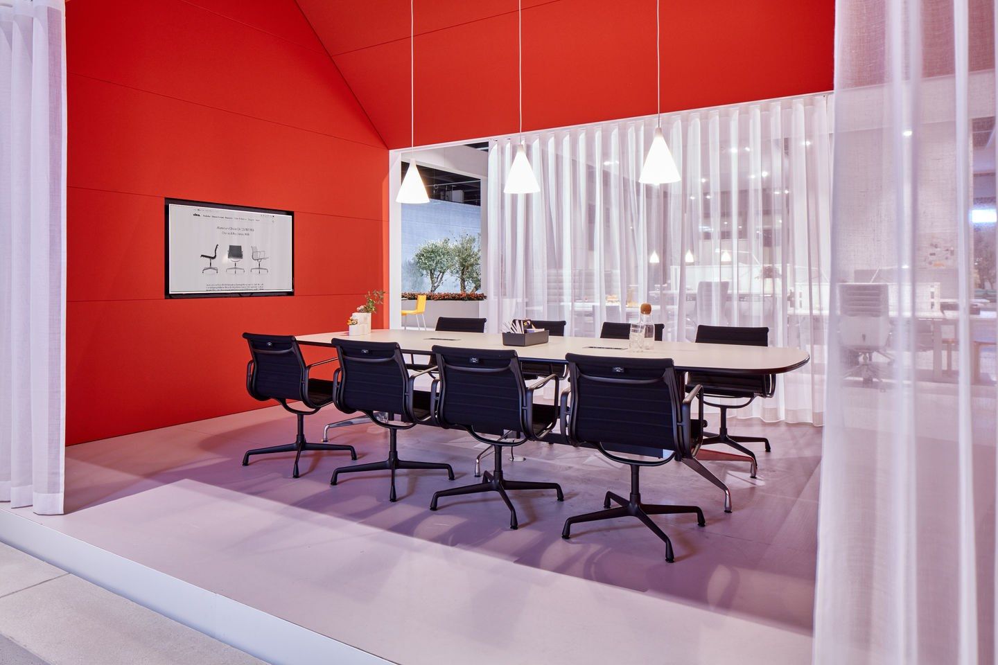 Стул из ткани VITRA Eames Aluminium Group ARCH-00115727 - Вид №38